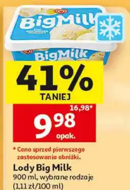 Auchan Lody Big Milk oferta