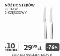Auchan Nóż do steków zestaw 2-częściowy SMEG oferta