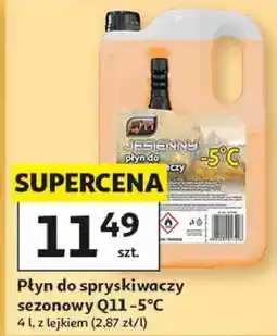 Auchan Płyn do spryskiwaczy sezonowy Q11 -5°C oferta