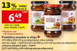 Auchan Pomidory suszone w oleju oferta