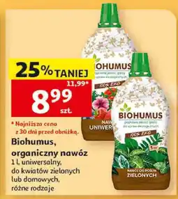 Auchan Biohumus, organiczny nawóz Ohumus oferta