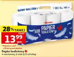 Auchan Papier toaletowy Auchan oferta