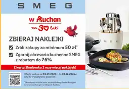 Auchan Akcesoria kuchenne SMEG z rabatem do 76% oferta