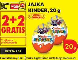 Biedronka Jajka Kinder niespodzianka oferta
