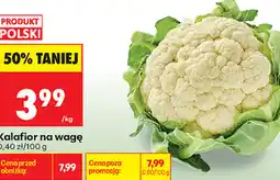 Biedronka Kalafior na wagę oferta