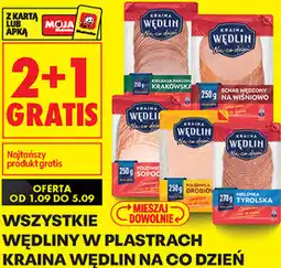 Biedronka Wszystkie wędliny w plastrach Kraina Wędlin na co dzień oferta