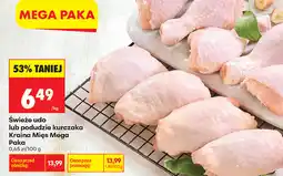 Biedronka Świeże udo lub podudzie kurczaka Kraina Mięs Mega Paka oferta