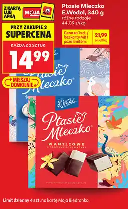 Biedronka Ptasie Mleczko E.Wedel oferta