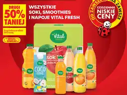 Biedronka Wszystkie soki, smoothies i napoje Vital Fresh oferta