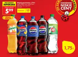 Biedronka Napój gazowany Pepsi, Pepsi Twist, Pepsi Zero, Mirinda, 7up, 7up Zero oferta