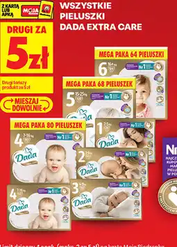 Biedronka Pieluszki Dada Extra Care oferta
