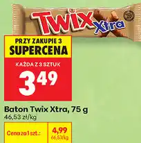 Biedronka Baton Twix Xtra oferta