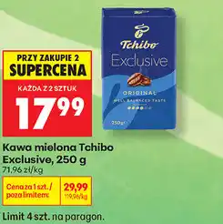 Biedronka Kawa mielona Tchibo Exclusive oferta