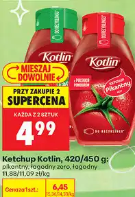Biedronka Ketchup Kotlin oferta