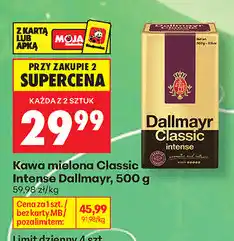 Biedronka Kawa mielona Classic Intense Dallmayr oferta