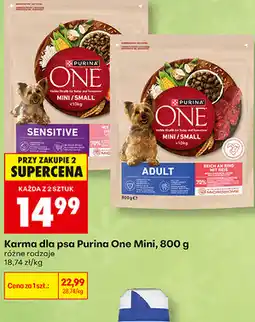 Biedronka Karma dla psa Purina One Mini oferta