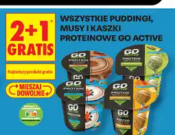 Biedronka Wszystkie puddingi, musy i kaszki proteinowe Go Active oferta