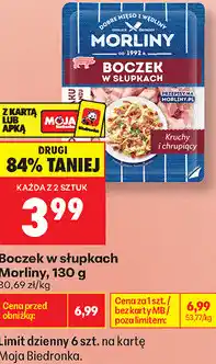 Biedronka Boczek w słupkach Morliny oferta