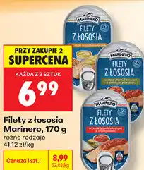 Biedronka Filety z łososia Marinero oferta