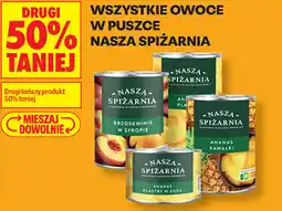 Biedronka Owoce w puszce Nasza Spiżarnia oferta