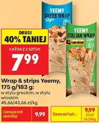 Biedronka Wrap & strips Yeemy oferta