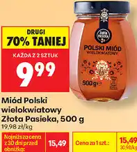 Biedronka Miód Polski wielokwiatowy Złota Pasieka oferta