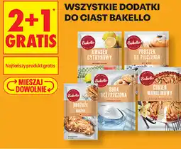 Biedronka Dodatki do ciast Bakello oferta