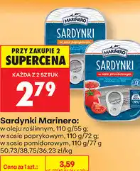 Biedronka Sardynki Marinero oferta
