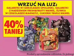 Biedronka Galaretki Opolanki, Fresh&Fruity Wawel, Śliwka w czekoladzie Magnetic, Trufle Wawel oferta