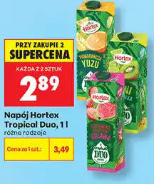 Biedronka Napój Hortex Tropical Duo oferta