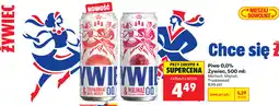 Biedronka Piwo 0,0% Żywiec, 500 ml: Malinaż, Miętaż, Truskawkaż oferta