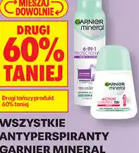 Biedronka Wszystkie antyperspiranty Garnier Mineral oferta