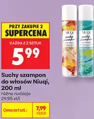 Biedronka Suchy szampon do włosów Niuqi oferta