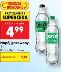 Biedronka Napój gazowany Sprite, Sprite Zero oferta