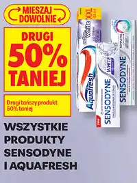 Biedronka Wszystkie produkty Sensodyne i Aquafresh oferta