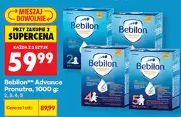 Biedronka Bebilon Advance Pronutra, 1000 g: 2, 3, 4, 5 oferta