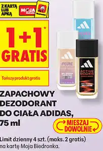 Biedronka Zapachowy dezodorant do ciała Adidas oferta