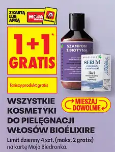 Biedronka Wszystkie kosmetyki do pielęgnacji włosów Bioélixire oferta