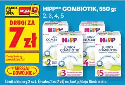 Biedronka HiPP Combiotik, 550 g: 2, 3, 4, 5 oferta