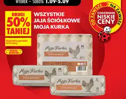Biedronka Wszystkie jaja ściółkowe Moja Kurka oferta