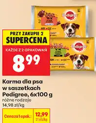 Biedronka Karma dla psa w saszetkach Pedigree oferta