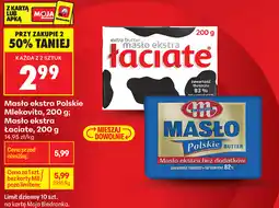 Biedronka Masło ekstra Polskie Mlekovita, Masło ekstra Łaciate oferta