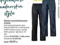 Tchibo Spodnie przeciwdeszczowe uniseks oferta