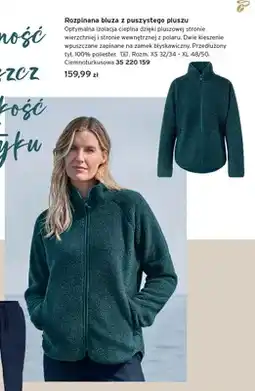 Tchibo Rozpinana bluza z puszystego pluszu oferta