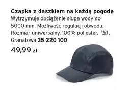 Tchibo Czapka z daszkiem na każdą pogodę oferta