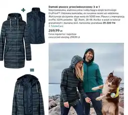 Tchibo Damski płaszcz przeciwdeszczowy 3 w 1 Tchibo oferta