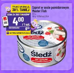 Polomarket Szprot w sosie pomidorowym Master Fish oferta