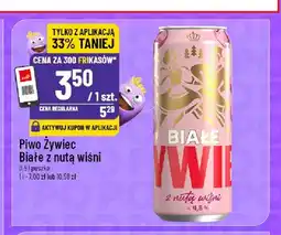 Polomarket Piwo Żywiec Białe z nutą wiśni oferta