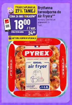 Polomarket Brytfanna żaroodporna do Air Fryera Pyrex 1 l 20x17x6 cm oferta