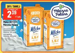 Polomarket Mleko UHT Mleczna Polana 1,5% oferta